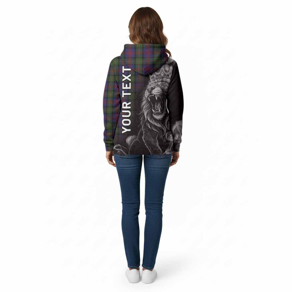 MacLennan (McLennan) Tartan Cotton Hoodie Roaring Lion Heritage