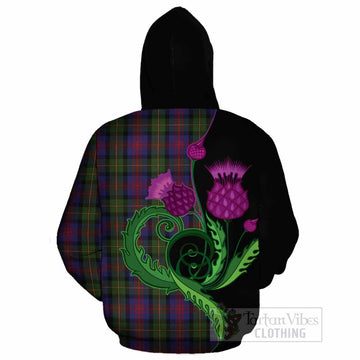 MacLennan (McLennan) Tartan Cotton Hoodie Traditional Scottish Thistle