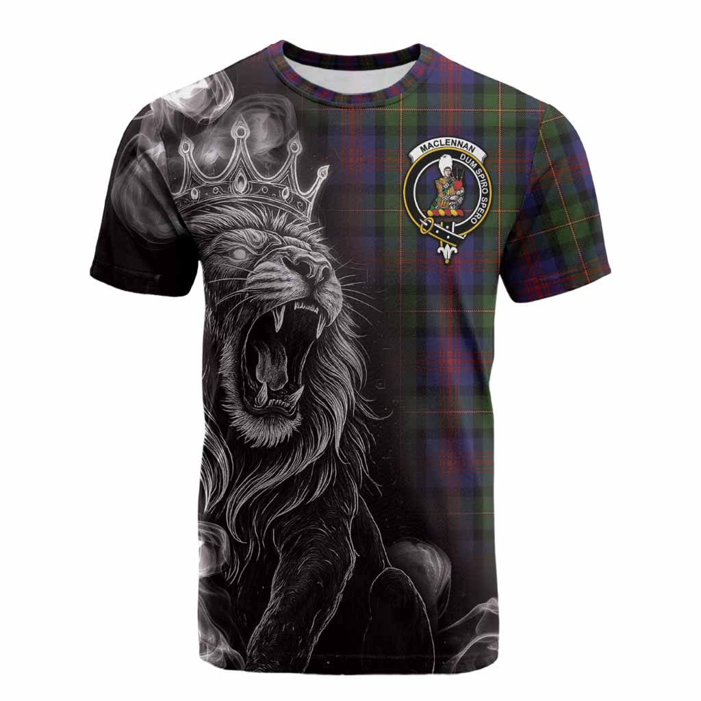 MacLennan (McLennan) Tartan Cotton T-shirt Roaring Lion Heritage