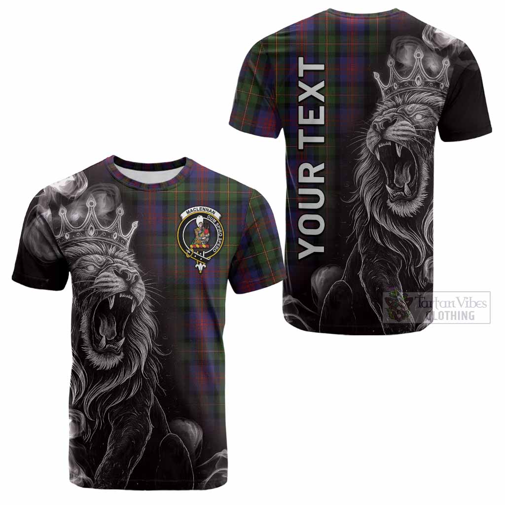 MacLennan (McLennan) Tartan Cotton T-shirt Roaring Lion Heritage