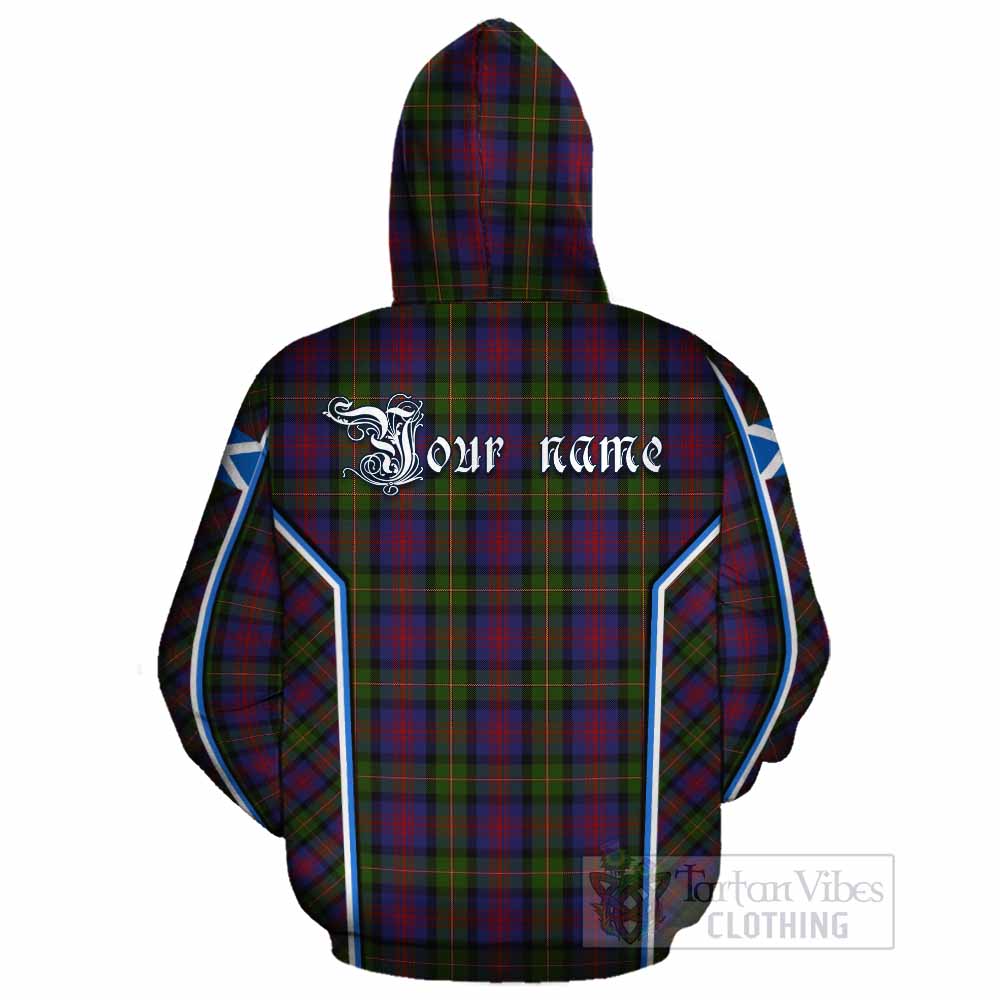 MacLennan (McLennan) Tartan Crest Cotton Hoodie Scotland Coat of Arm Flag Style - Tartan Vibes Clothing