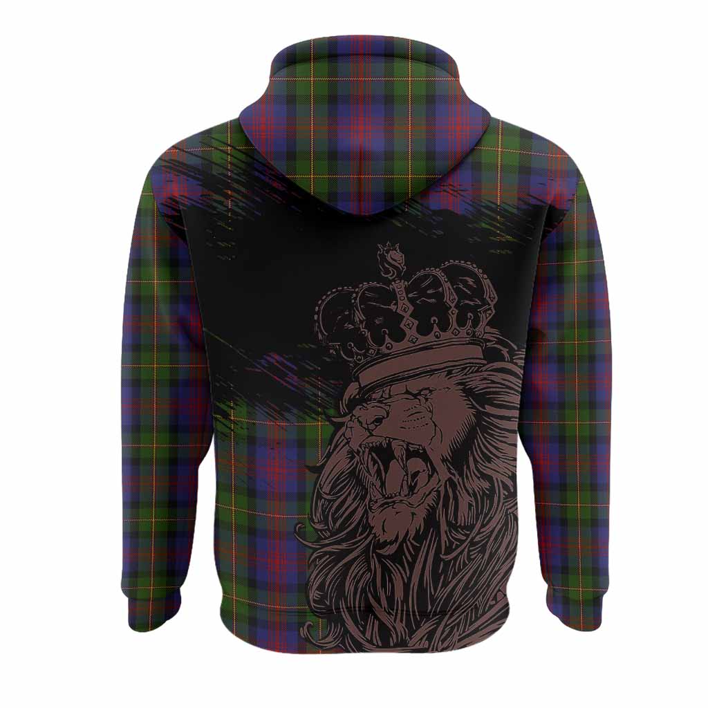 MacLennan (McLennan) Tartan Crest Hoodie Crowned Lion Heritage Style