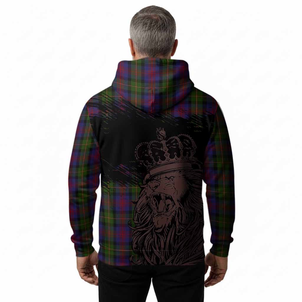 MacLennan (McLennan) Tartan Crest Hoodie Crowned Lion Heritage Style