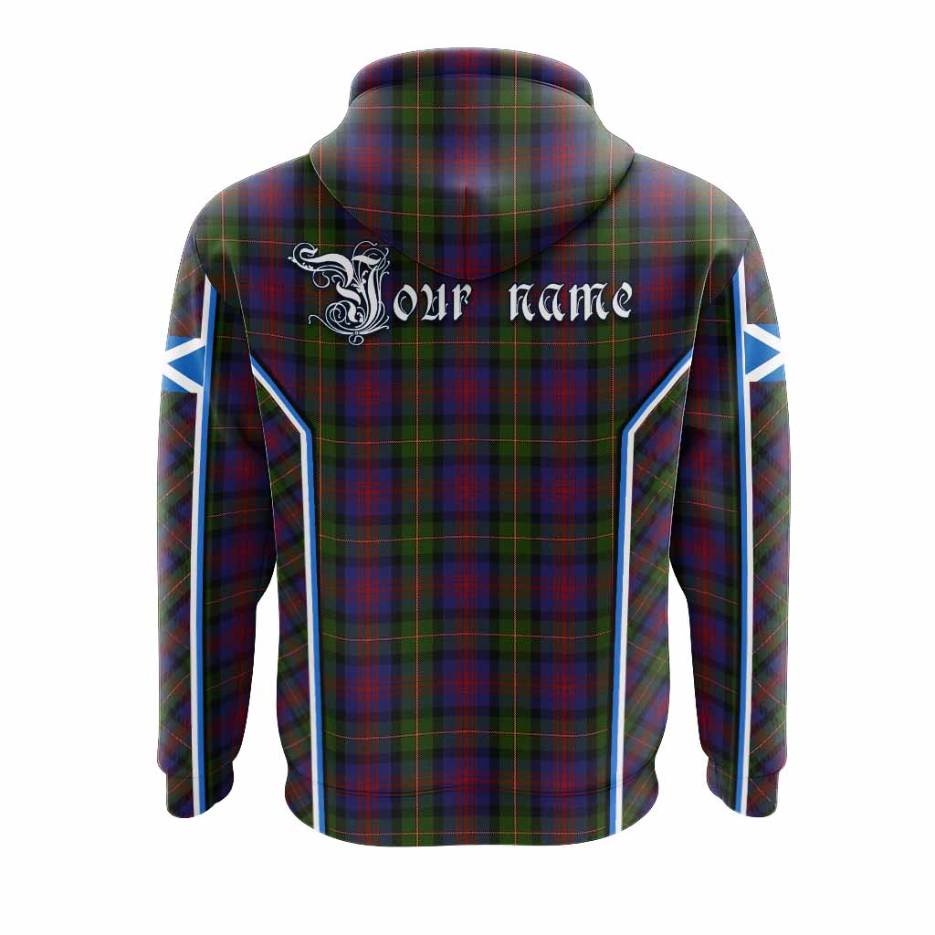 MacLennan (McLennan) Tartan Crest Hoodie Scotland Coat of Arm Flag Style - Tartan Vibes Clothing