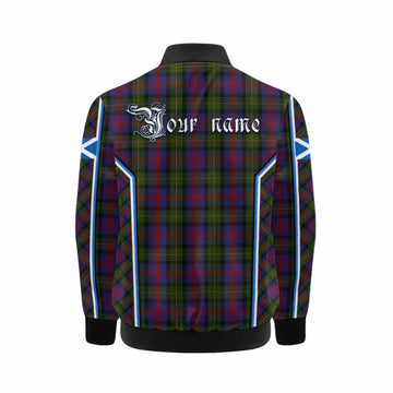 MacLennan (McLennan) Tartan Crest Kid Bomber Jacket Scotland Coat of Arm Flag Style