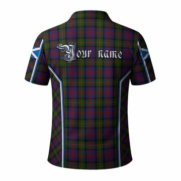 MacLennan (McLennan) Tartan Crest Polo Shirt Scotland Coat of Arm Flag Style - Tartan Vibes Clothing