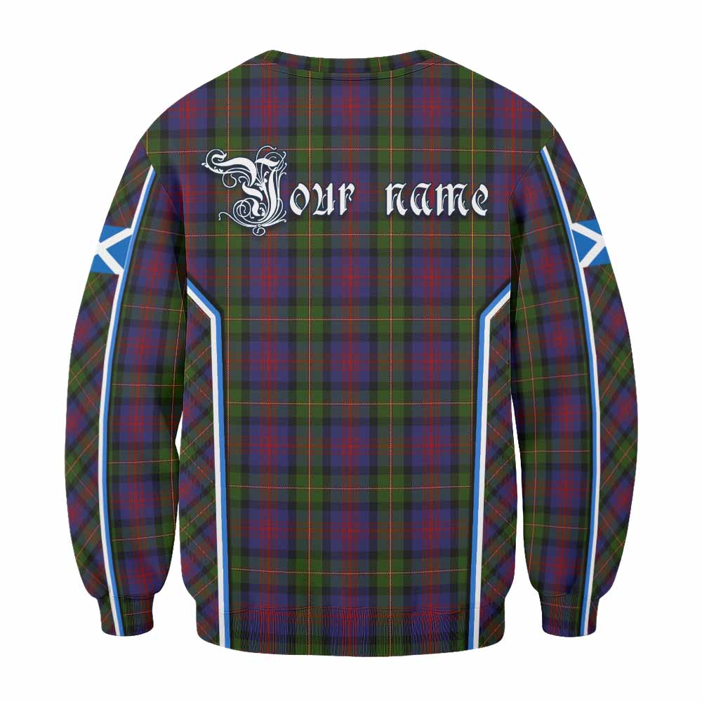 MacLennan (McLennan) Tartan Crest Sweatshirt Scotland Coat of Arm Flag Style - Tartan Vibes Clothing