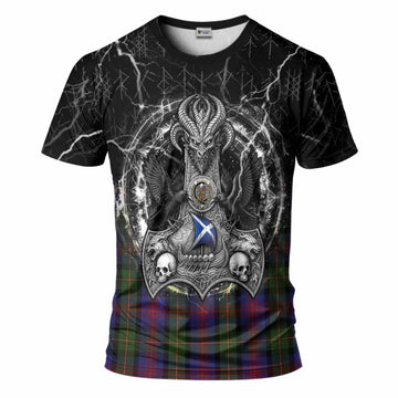 MacLennan (McLennan) Tartan Crest T-Shirt Celtic Odin's Raven Legacy