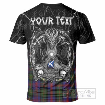 MacLennan (McLennan) Tartan Crest T-Shirt Celtic Odin's Raven Legacy