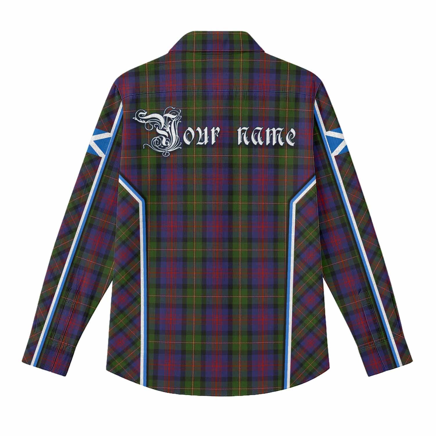 MacLennan (McLennan) Tartan Crest Women Casual Shirt Scotland Coat of Arm Flag Style - Tartan Vibes Clothing