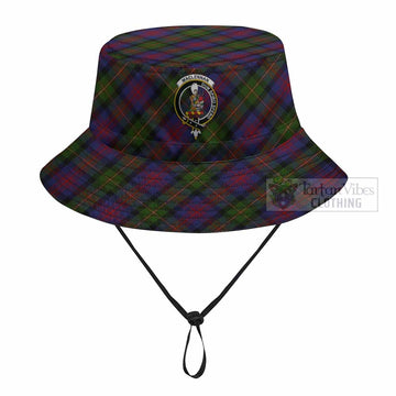 MacLennan (McLennan) Tartan Fishing Hat with Family Crest