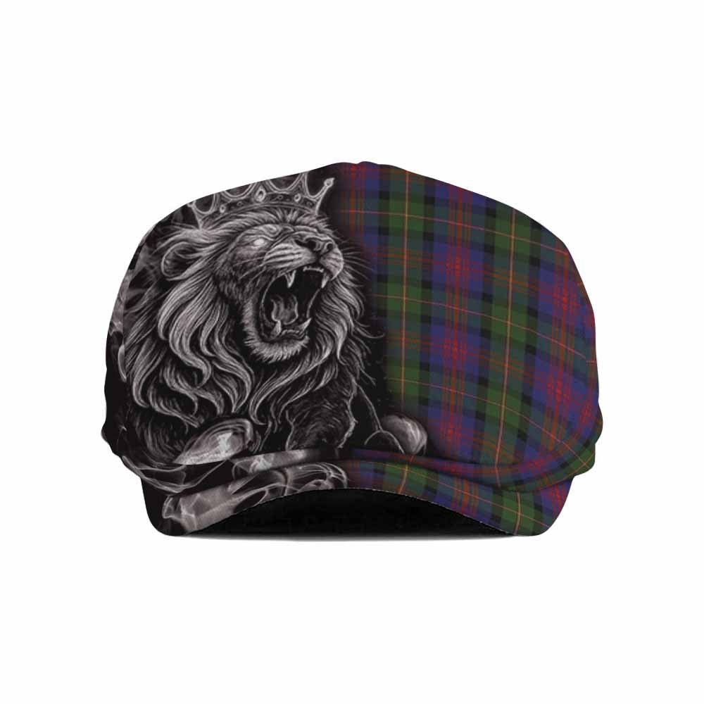 MacLennan (McLennan) Tartan Flat Cap, Jeff Cap Roaring Lion Heritage