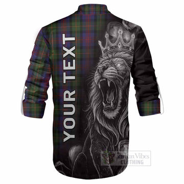MacLennan (McLennan) Tartan Ghillie Shirt Roaring Lion Heritage