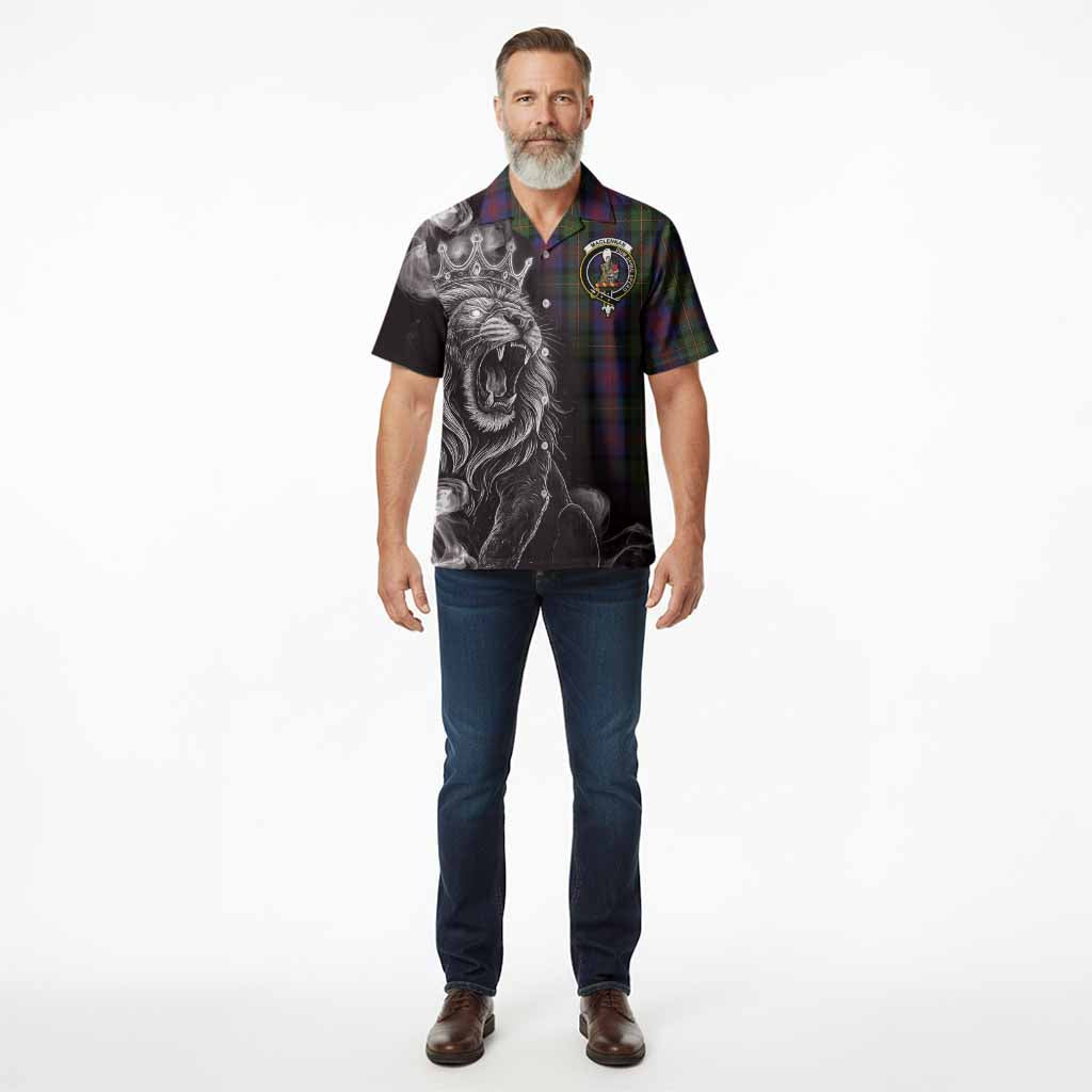 MacLennan (McLennan) Tartan Hawaiian Shirt Roaring Lion Heritage
