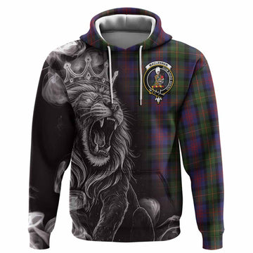 MacLennan (McLennan) Tartan Hoodie Roaring Lion Heritage
