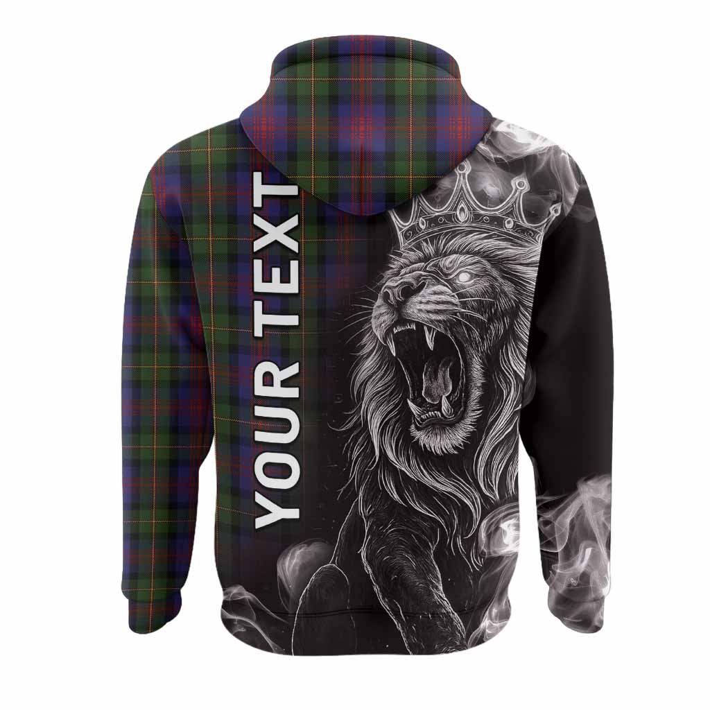 MacLennan (McLennan) Tartan Hoodie Roaring Lion Heritage