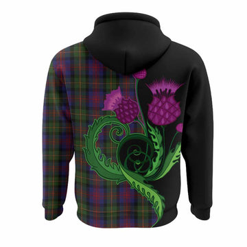 MacLennan (McLennan) Tartan Hoodie Traditional Scottish Thistle