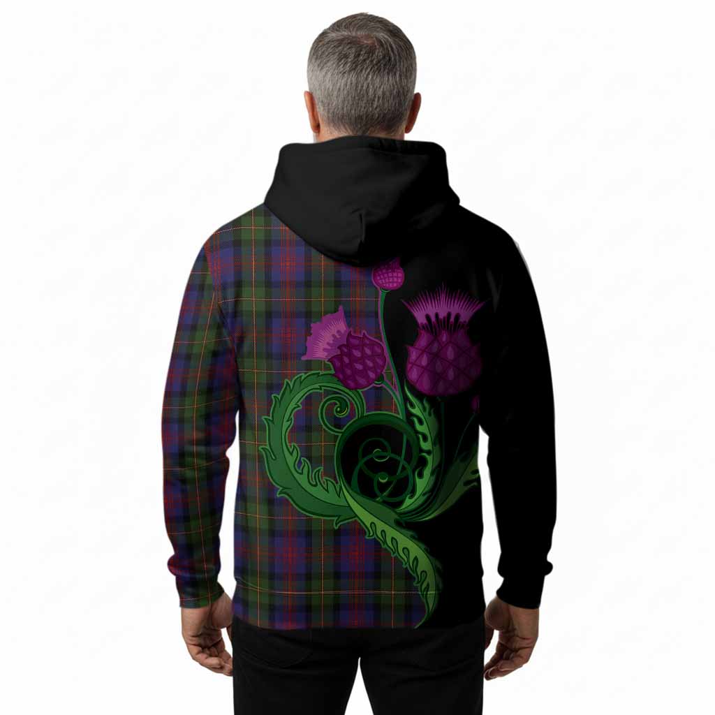 MacLennan (McLennan) Tartan Hoodie Traditional Scottish Thistle