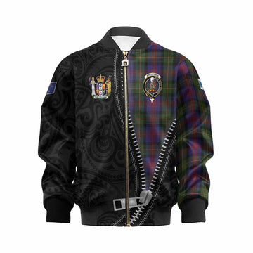 MacLennan (McLennan) Tartan Kid Bomber Jacket New Zealand Pattern Unique Zipper Stylized