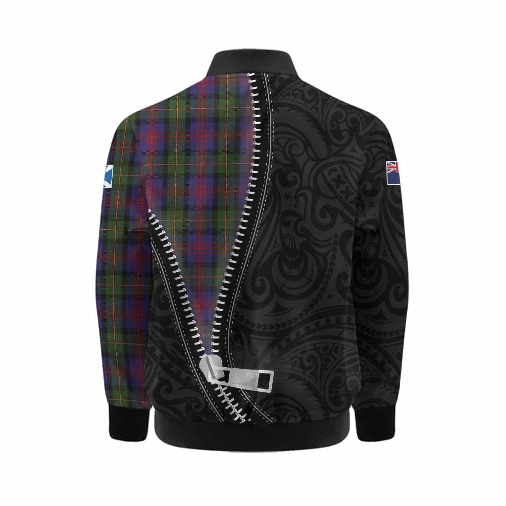 MacLennan (McLennan) Tartan Kid Bomber Jacket New Zealand Pattern Unique Zipper Stylized