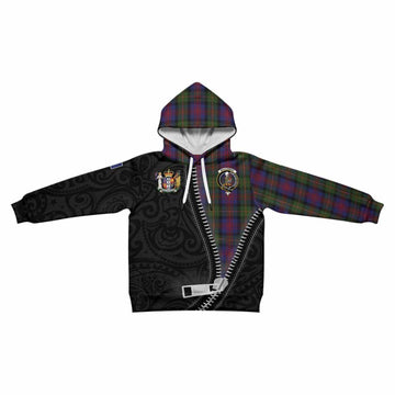 MacLennan (McLennan) Tartan Kid Hoodie New Zealand Pattern Unique Zipper Stylized