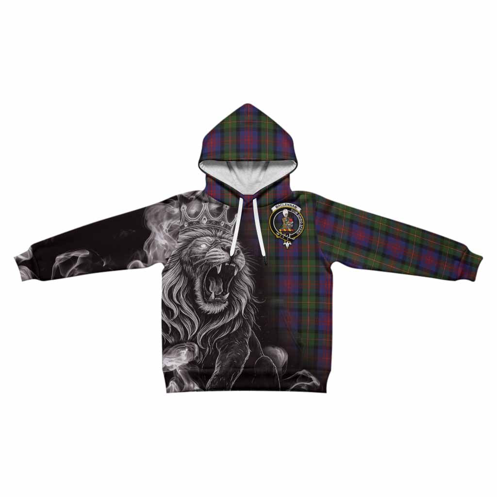 MacLennan (McLennan) Tartan Kid Hoodie Roaring Lion Heritage
