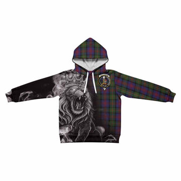 MacLennan (McLennan) Tartan Kid Hoodie Roaring Lion Heritage