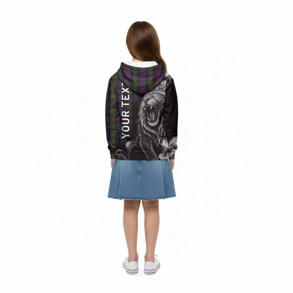 MacLennan (McLennan) Tartan Kid Hoodie Roaring Lion Heritage