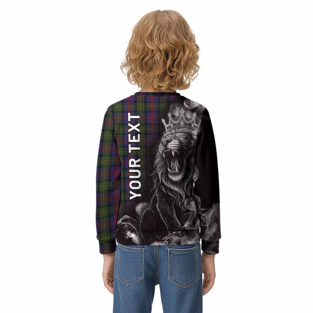 MacLennan (McLennan) Tartan Kid Knitted Sweatshirt Roaring Lion Heritage