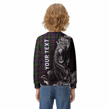 MacLennan (McLennan) Tartan Kid Knitted Sweatshirt Roaring Lion Heritage
