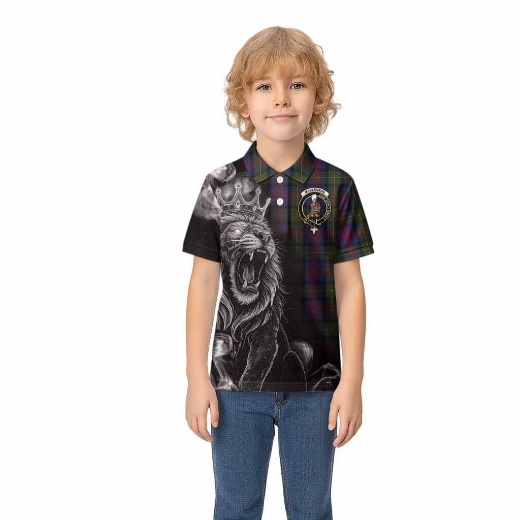 MacLennan (McLennan) Tartan Kid Polo Shirt Roaring Lion Heritage