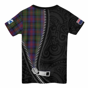 MacLennan (McLennan) Tartan Kid T-shirt New Zealand Pattern Unique Zipper Stylized