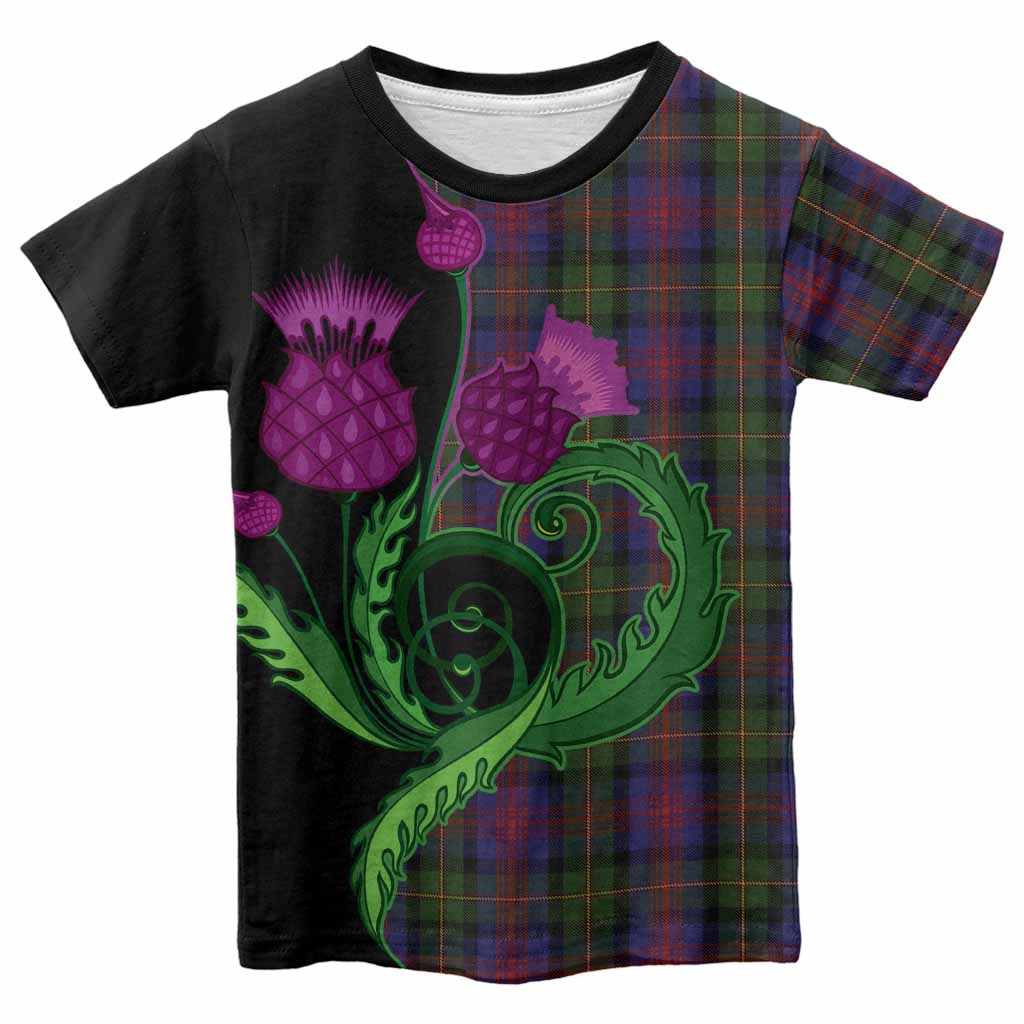 MacLennan (McLennan) Tartan Kid T-shirt Traditional Scottish Thistle
