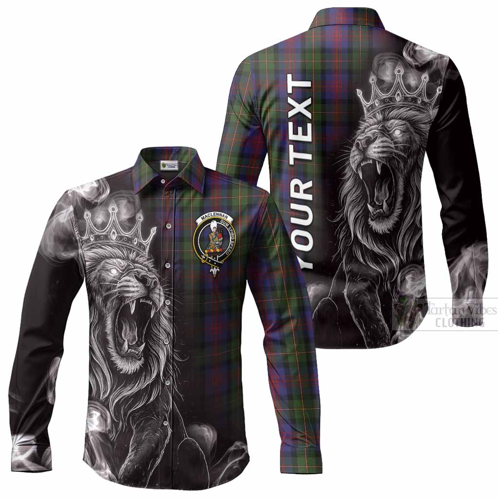MacLennan (McLennan) Tartan Long Sleeve Button Shirts Roaring Lion Heritage
