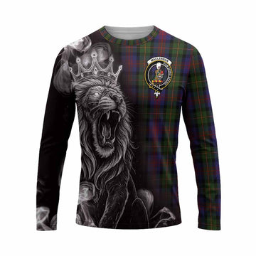 MacLennan (McLennan) Tartan Long Sleeve T-Shirt Roaring Lion Heritage