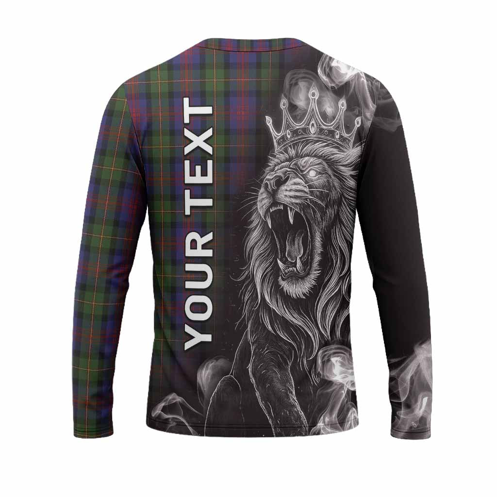 MacLennan (McLennan) Tartan Long Sleeve T-Shirt Roaring Lion Heritage
