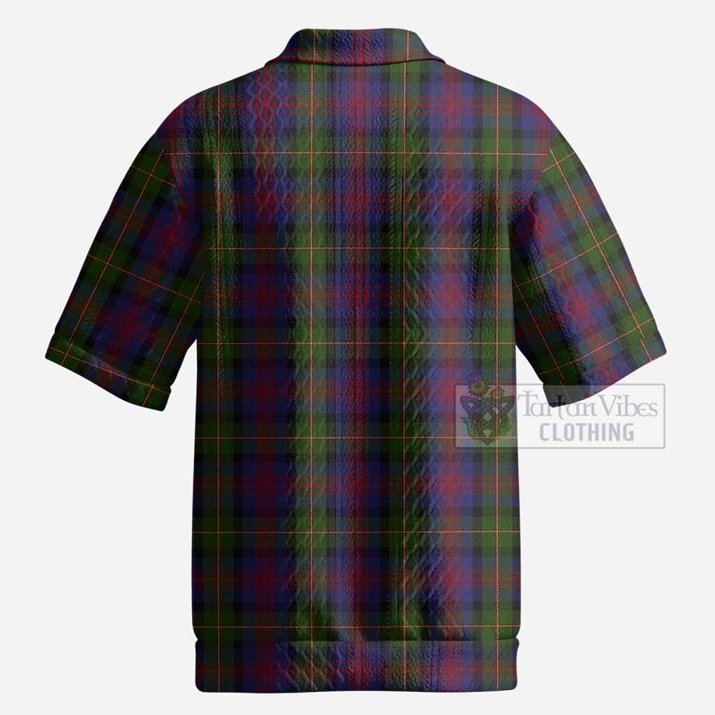 MacLennan (McLennan) Tartan Men’s Polo Sweater Top with Family Crest