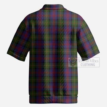 MacLennan (McLennan) Tartan Men’s Polo Sweater Top with Family Crest