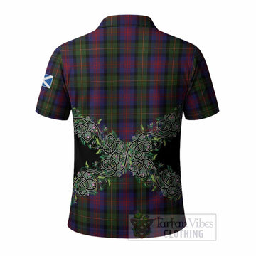 MacLennan (McLennan) Tartan Polo Shirt Thistle Scottish Spirit
