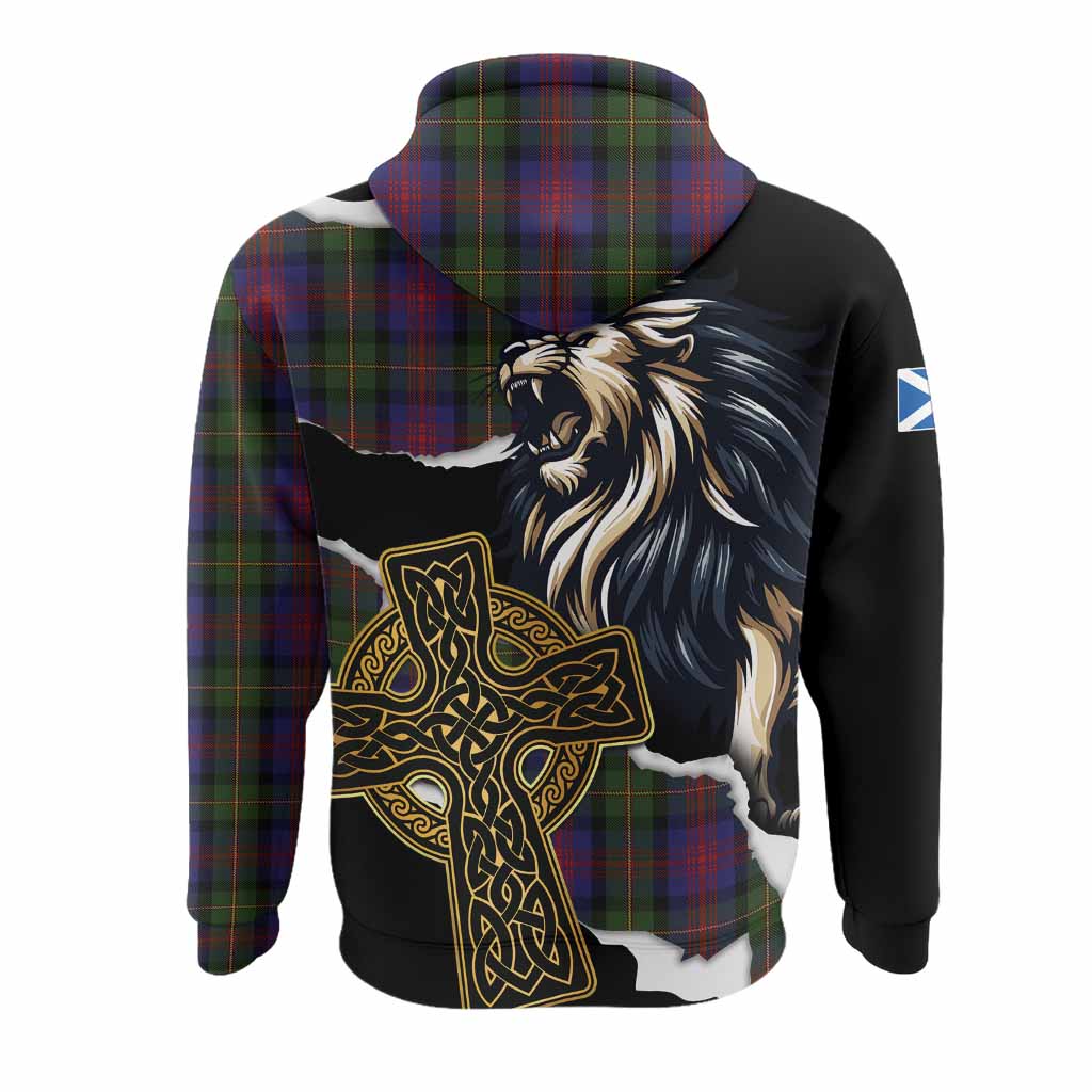 MacLennan (McLennan) Tartan Scottish Hoodie Lion Celtic Heritage