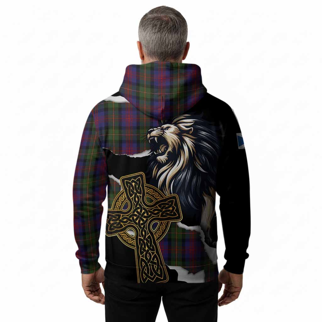 MacLennan (McLennan) Tartan Scottish Hoodie Lion Celtic Heritage