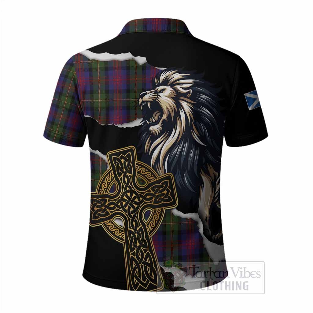 MacLennan (McLennan) Tartan Scottish Polo Shirt Lion Celtic Heritage