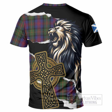 MacLennan (McLennan) Tartan Scottish T-Shirt Lion Celtic Heritage