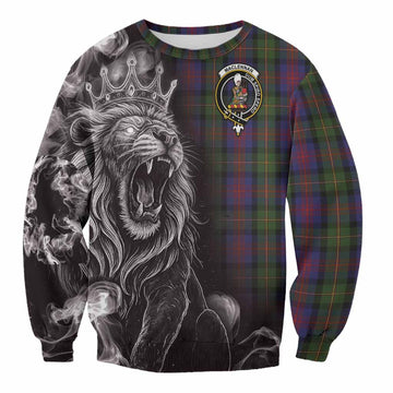 MacLennan (McLennan) Tartan Sweatshirt Roaring Lion Heritage