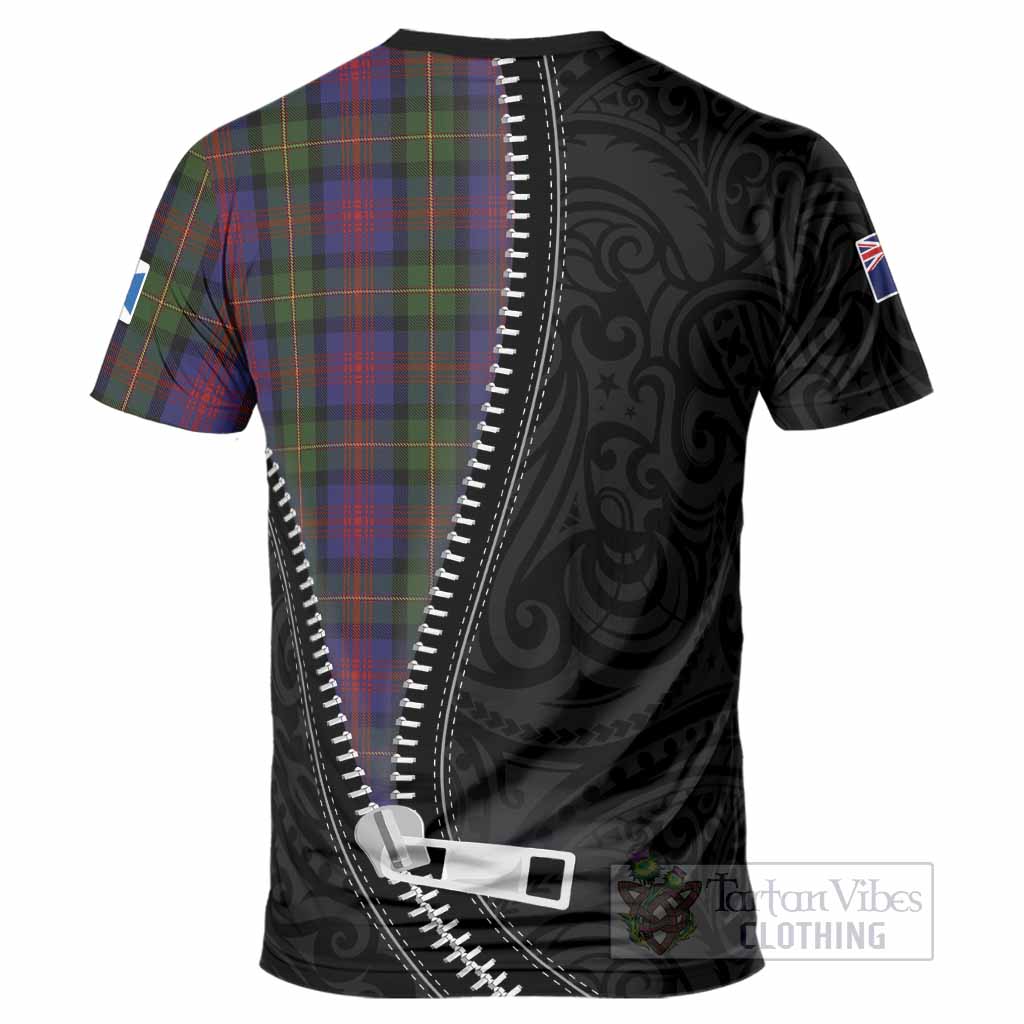 MacLennan (McLennan) Tartan T-Shirt New Zealand Pattern Unique Zipper Stylized