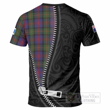 MacLennan (McLennan) Tartan T-Shirt New Zealand Pattern Unique Zipper Stylized
