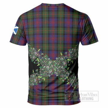 MacLennan (McLennan) Tartan T-Shirt Thistle Scottish Spirit
