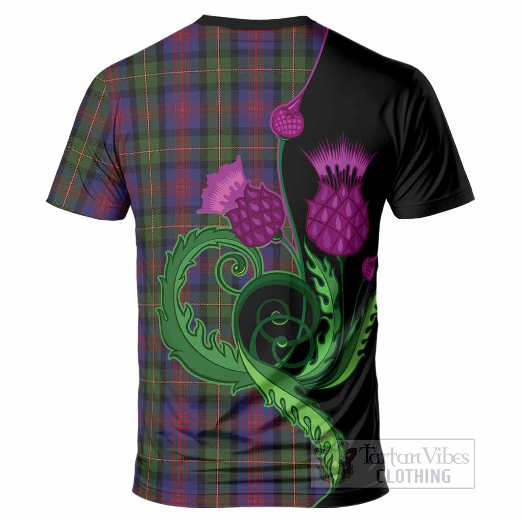 MacLennan (McLennan) Tartan T-Shirt Traditional Scottish Thistle
