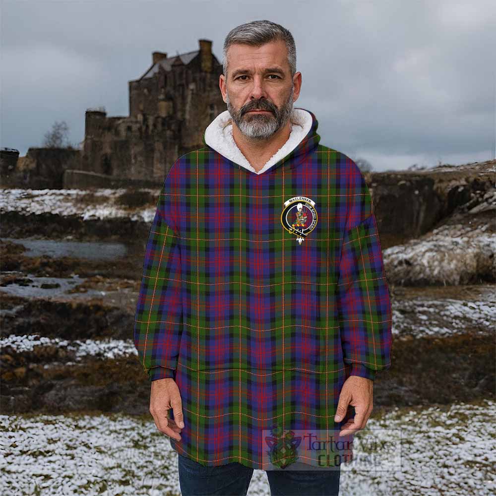 MacLennan (McLennan) Tartan Wearable Blanket with Family Crest - Tartan Vibes Clothing