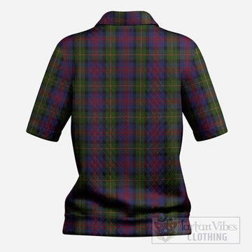 MacLennan (McLennan) Tartan Women’s Polo Sweater Top with Family Crest